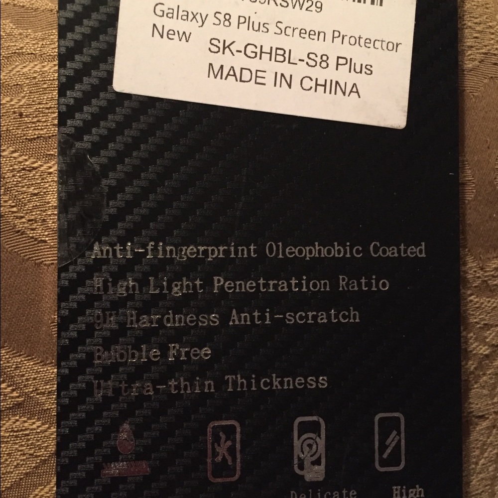 NIB Galaxy 8plus screen protector